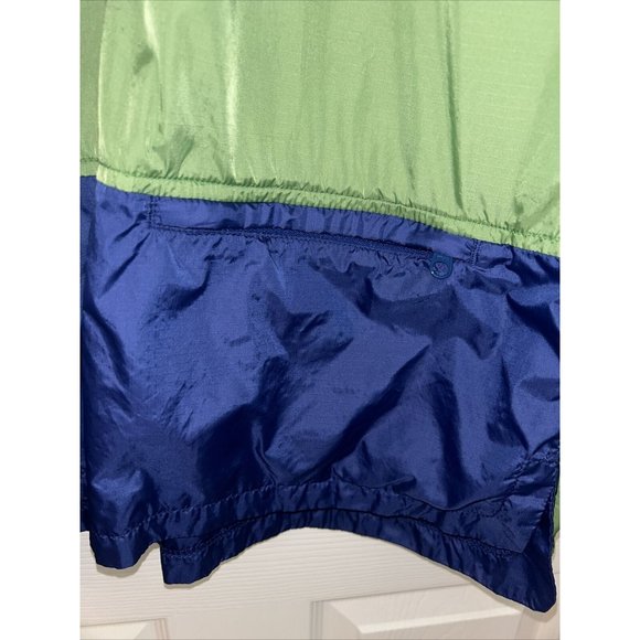 LL Bean Jacket Womens M Reg Yellow Lightweight Wind Rain  FG85 Nylon Zip - Picture 4 of 9